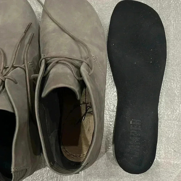 [37/US7]Camper Gray Ankle Boots for  Women - Picture 9 of 11